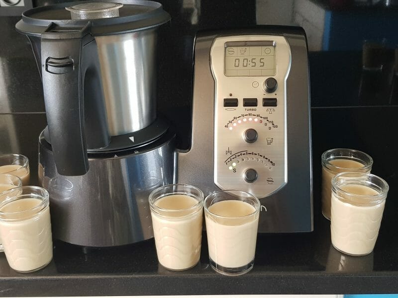 Cliquez pour zoomer ! Crème à la vanille au lait de soja Thermomix par katy_8