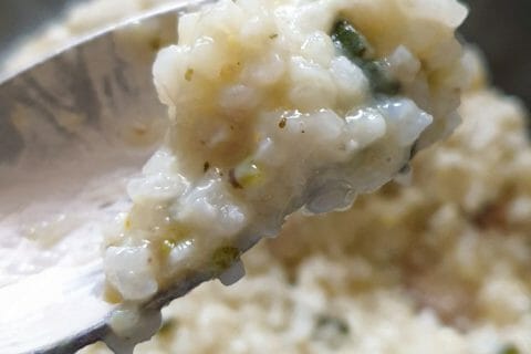 Cliquez pour zoomer ! Risotto champignons et courgettes Thermomix par katy_8