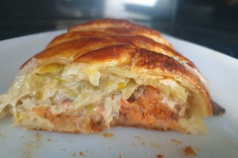 Cliquez pour zoomer ! Feuilleté saumon et poireaux Thermomix par katy_8