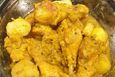 Cliquez pour zoomer ! Tajine de poulet aux olives Thermomix par katy_8