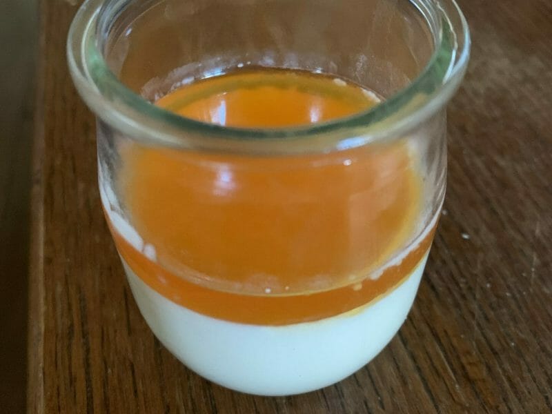 Cliquez pour zoomer ! Panna cotta au sirop de pamplemousse Thermomix par pupuce56