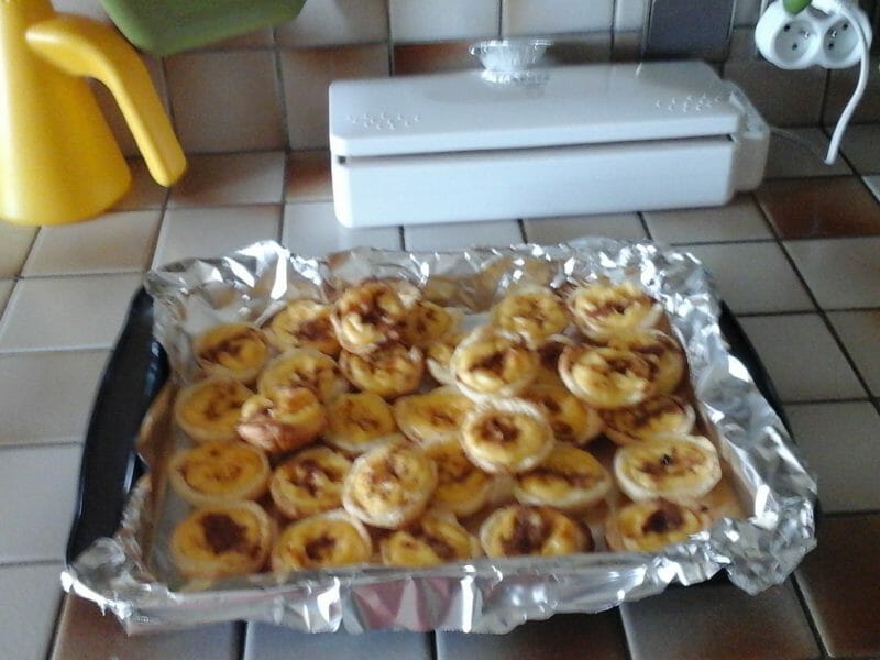 Cliquez pour zoomer ! Pastéis de nata Thermomix par Mercedes
