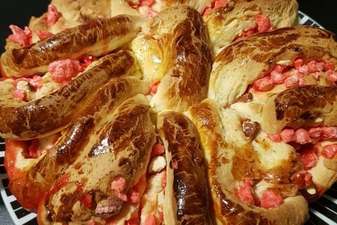 Cliquez pour zoomer ! Brioche aux pralines roses Thermomix par marionce
