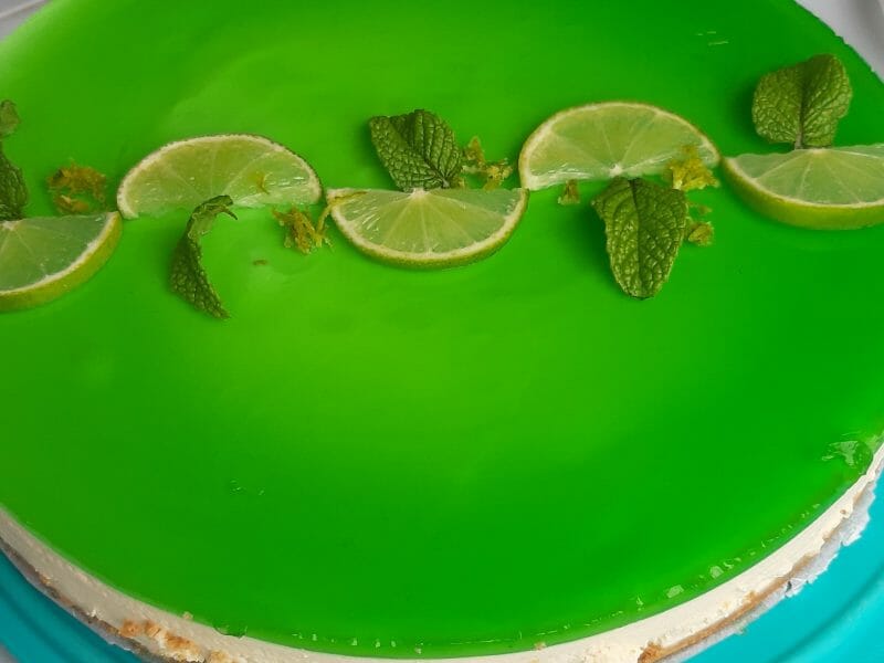 Cliquez pour zoomer ! Bavarois Mojito Thermomix par agathe