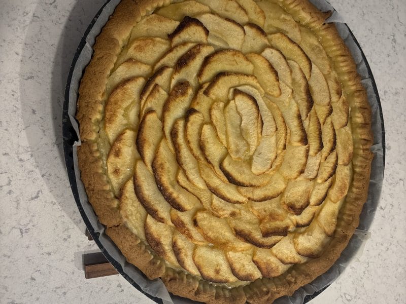 Cliquez pour zoomer ! Tarte aux pommes alsacienne Thermomix par clemarg
