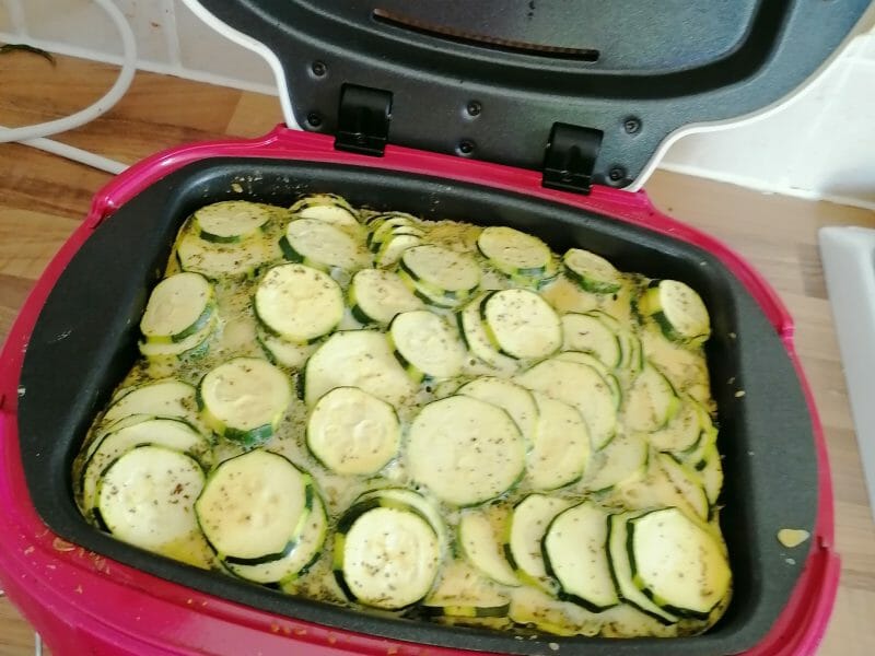 Cliquez pour zoomer ! Gâteau invisible aux courgettes Thermomix par mamely72