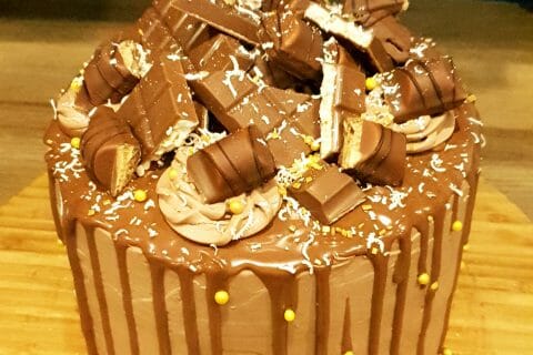 Cliquez pour zoomer ! Layer cake Kinder Bueno Thermomix par stolela
