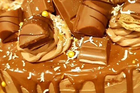 Cliquez pour zoomer ! Layer cake Kinder Bueno Thermomix par stolela