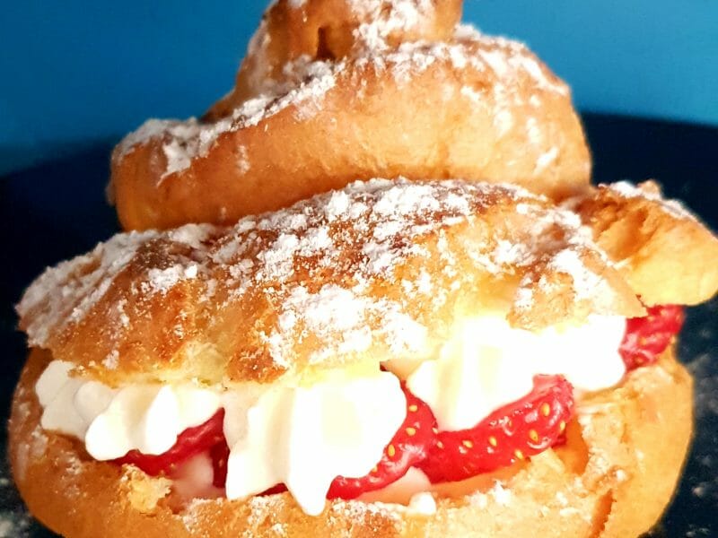 Cliquez pour zoomer ! Éclairs fraises chantilly Thermomix par stolela