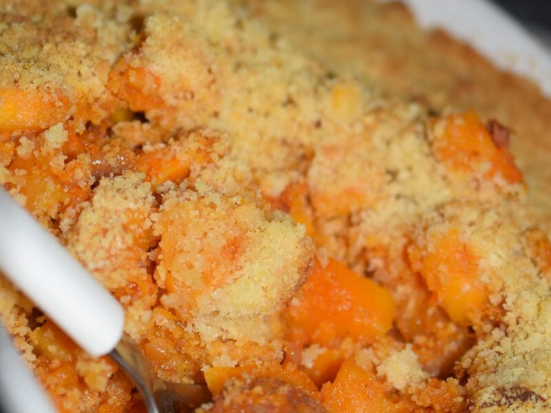 Cliquez pour zoomer ! Crumble de butternut au chorizo Thermomix par anais_2603