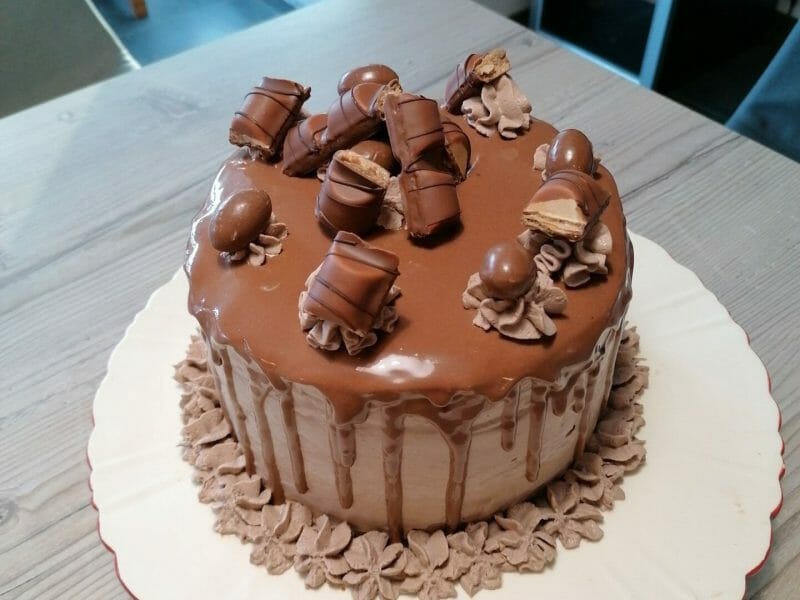 Cliquez pour zoomer ! Layer cake Kinder Bueno Thermomix par aude_25