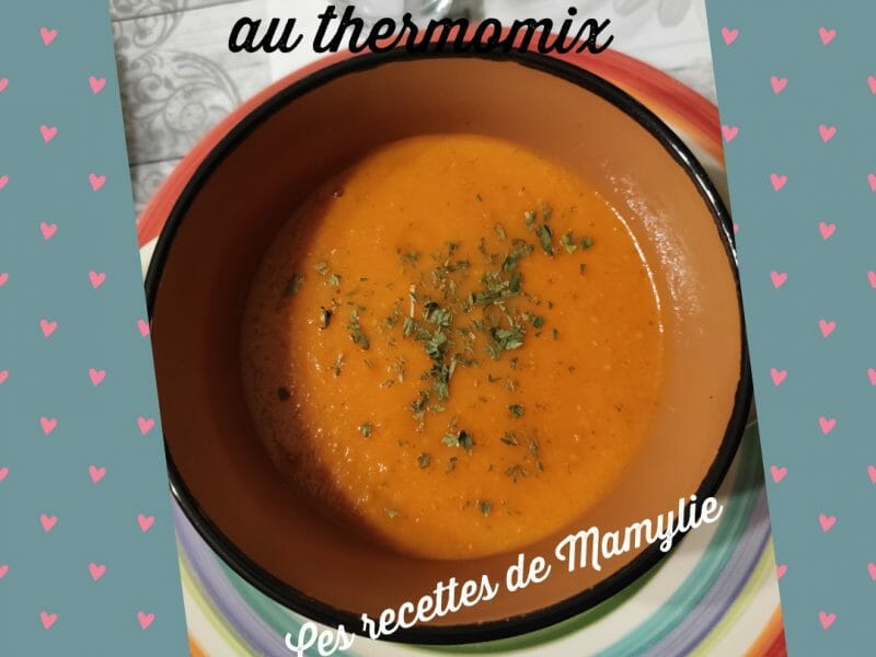 Cliquez pour zoomer ! Velouté de tomate Thermomix par chrisdaless