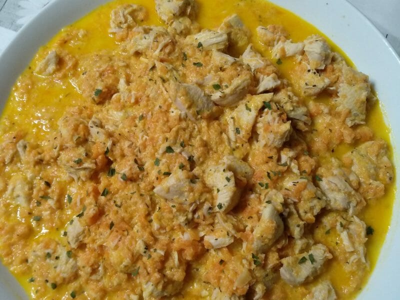 Cliquez pour zoomer ! Bouchées de poulet aux carottes Thermomix par chrisdaless