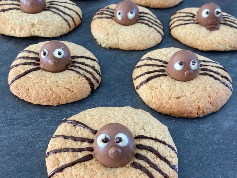Cliquez pour zoomer ! Spider cookies – cookies araignées Thermomix par ameliehynna