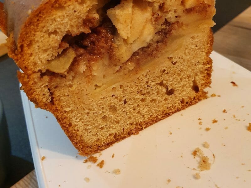 Cliquez pour zoomer ! Cake aux pommes à l’ancienne Thermomix par marine_132