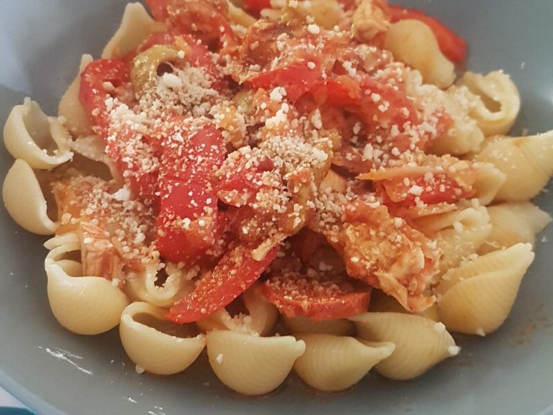 Cliquez pour zoomer ! Sauté de poulet au chorizo Thermomix par marine_132