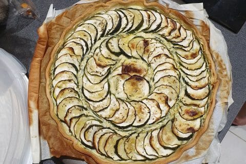 Cliquez pour zoomer ! Tarte courgettes et ricotta Thermomix par marine_132