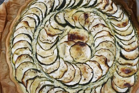 Cliquez pour zoomer ! Tarte courgettes et ricotta Thermomix par marine_132