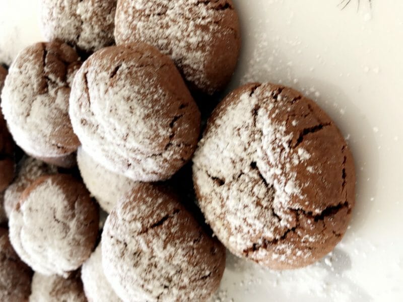 Cliquez pour zoomer ! Craquelés au chocolat Thermomix par sansan2407