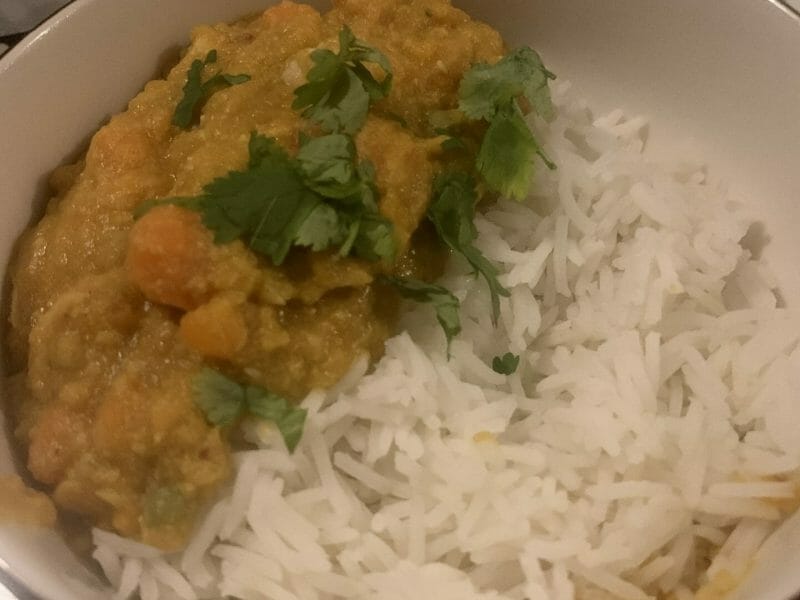 Cliquez pour zoomer ! Curry de poulet aux patates douces Thermomix par bb_belette