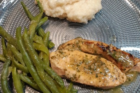 Cliquez pour zoomer ! Saumon au citron et à l’ail Thermomix par micalora