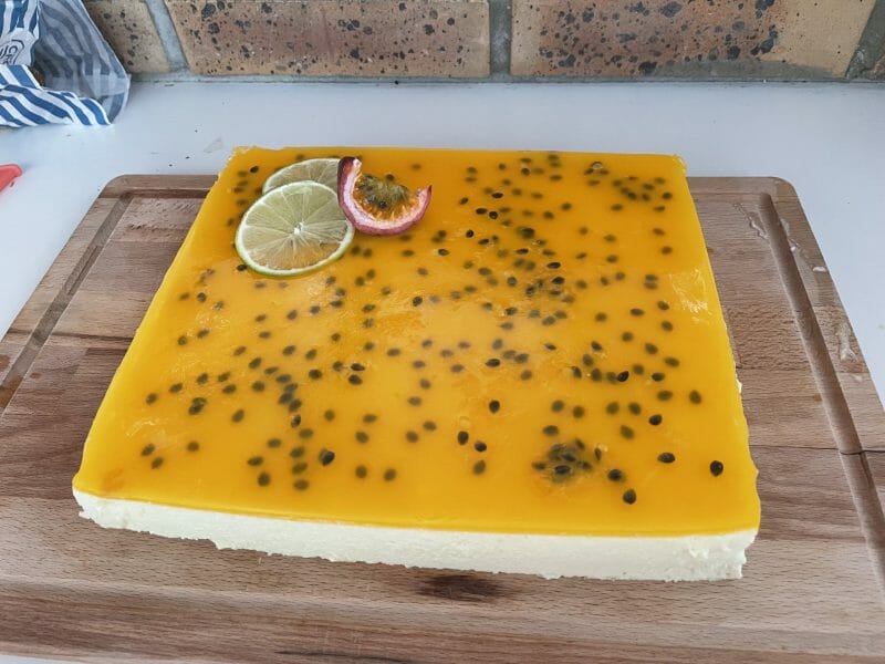 Cliquez pour zoomer ! Bavarois aux fruits de la passion Thermomix par Amélie. Co