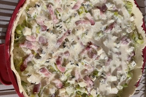 Cliquez pour zoomer ! Flamiche aux poireaux et gorgonzola Thermomix par deborah_30