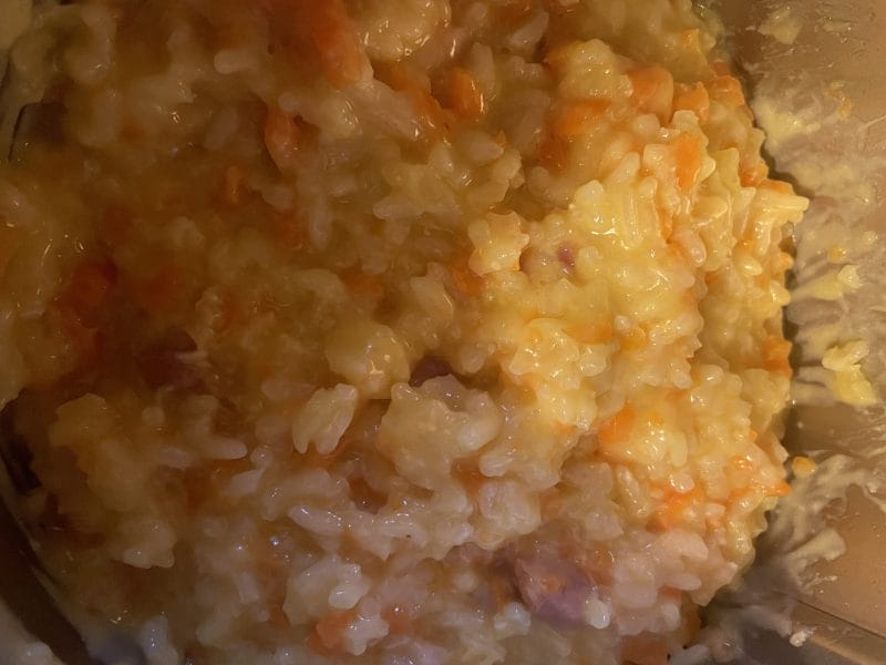 Cliquez pour zoomer ! Risotto aux carottes et parmesan Thermomix par deborah_30