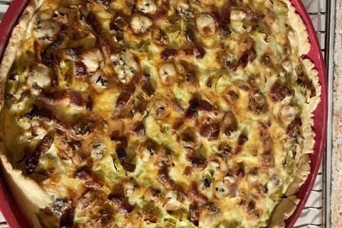 Cliquez pour zoomer ! Flamiche aux poireaux et gorgonzola Thermomix par deborah_30