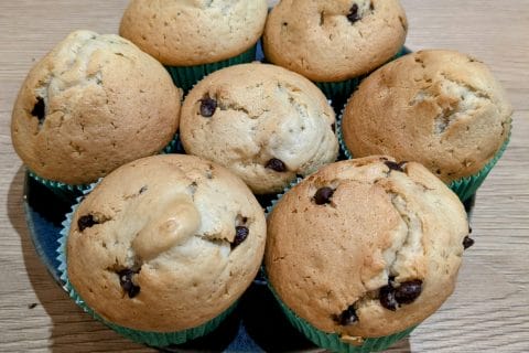 Cliquez pour zoomer ! Muffins aux pépites de chocolat Thermomix par lulusch