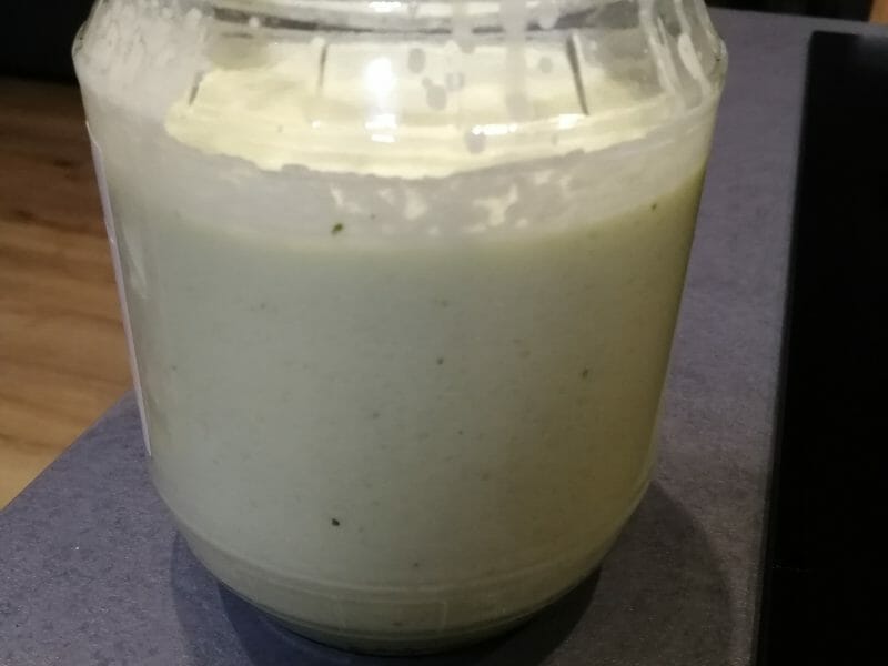 Cliquez pour zoomer ! Soupe froide concombre et menthe Thermomix par pvcp