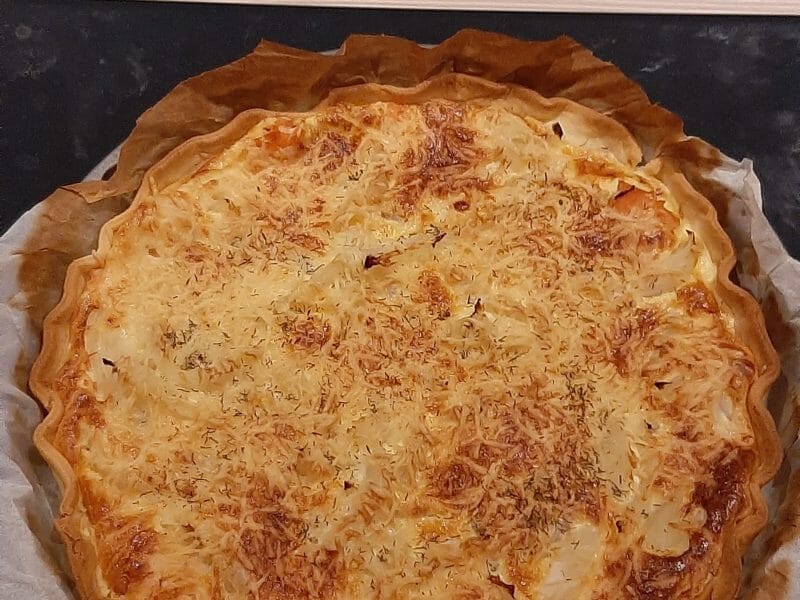 Cliquez pour zoomer ! Tarte au fenouil et saumon Thermomix par didi_3