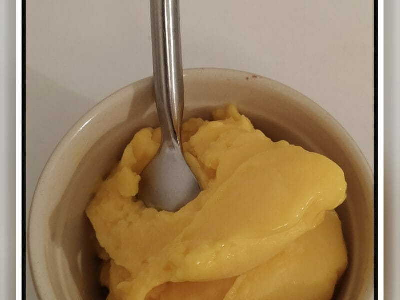 Cliquez pour zoomer ! Sorbet mangue Thermomix par 21isabelle21