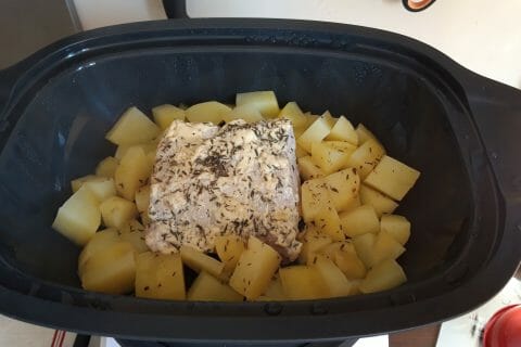 Cliquez pour zoomer ! Roti de porc sauce échalote Thermomix par peg_1