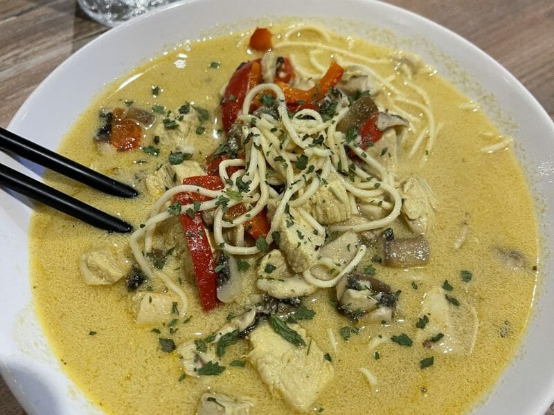 Cliquez pour zoomer ! Ramen thaï au poulet Thermomix par audric1808