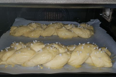 Cliquez pour zoomer ! Brioche tressée à la mie filante Thermomix par lithana69