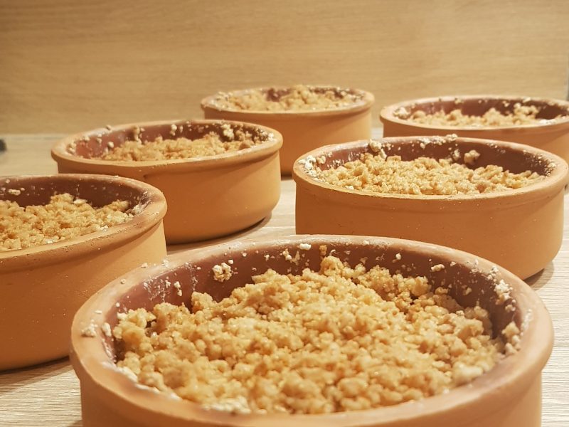 Cliquez pour zoomer ! Crumble pommes, poires et spéculoos Thermomix par derya_yuksel