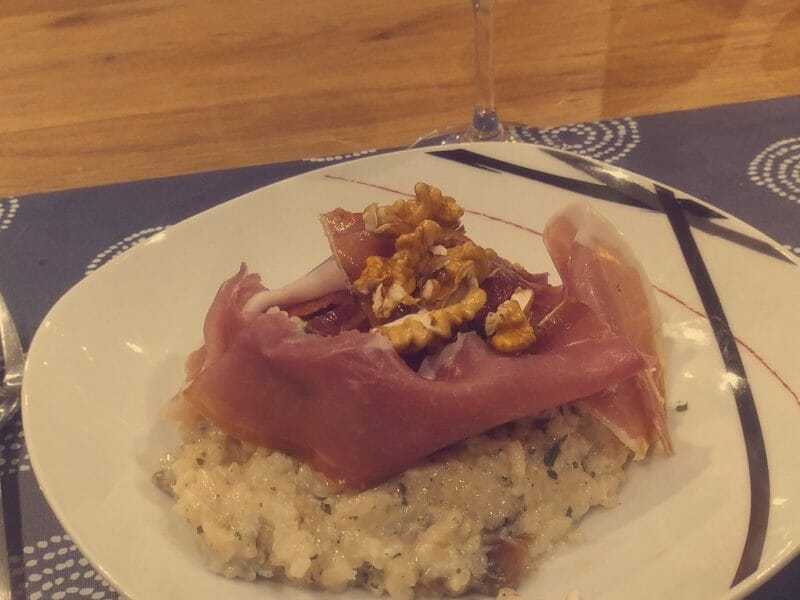 Cliquez pour zoomer ! Risotto au gorgonzola et champignons Thermomix par tyfooz