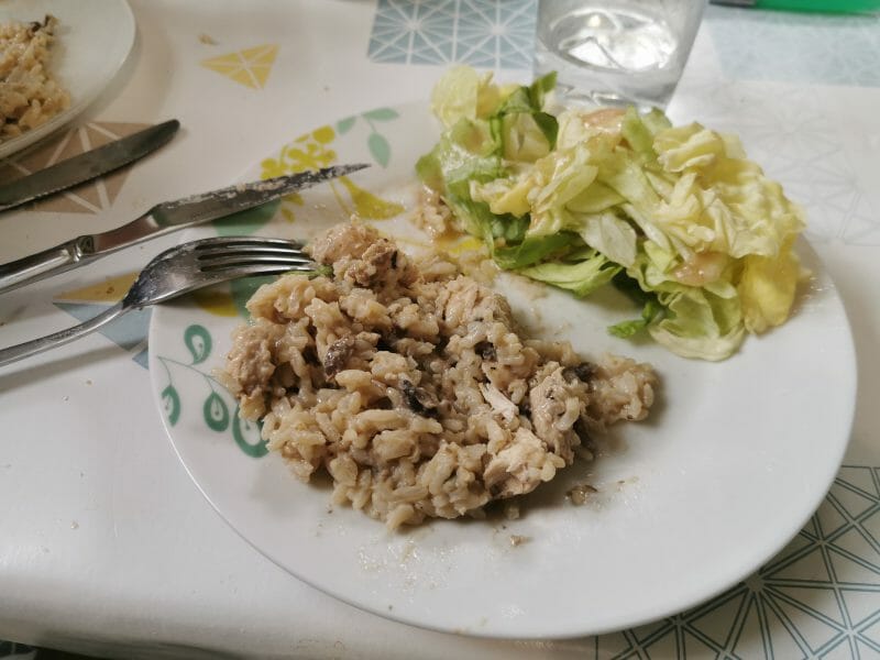 Cliquez pour zoomer ! Risotto poulet et champignons Thermomix par fragabfra