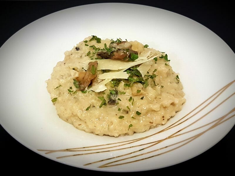 Cliquez pour zoomer ! Risotto au gorgonzola et champignons Thermomix par titeritale