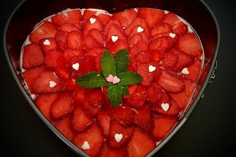 Cliquez pour zoomer ! Tarte aux fraises sans cuisson Thermomix par titeritale