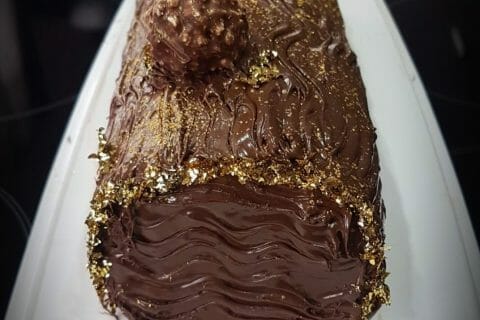 Cliquez pour zoomer ! Bûche Ferrero Rocher Thermomix par titeritale