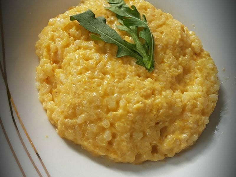Cliquez pour zoomer ! Risotto butternut et chèvre frais Thermomix par titeritale