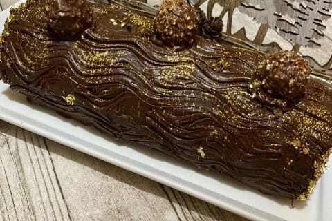 Cliquez pour zoomer ! Bûche Ferrero Rocher Thermomix par titeritale