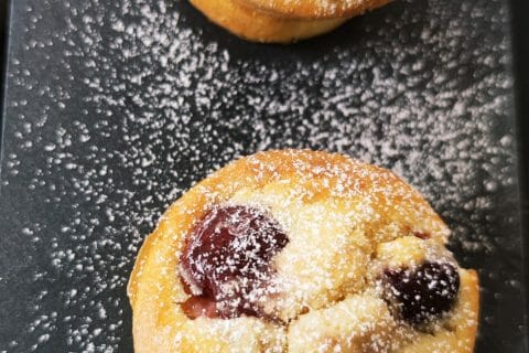 Cliquez pour zoomer ! Muffins aux cerises Thermomix par titeritale