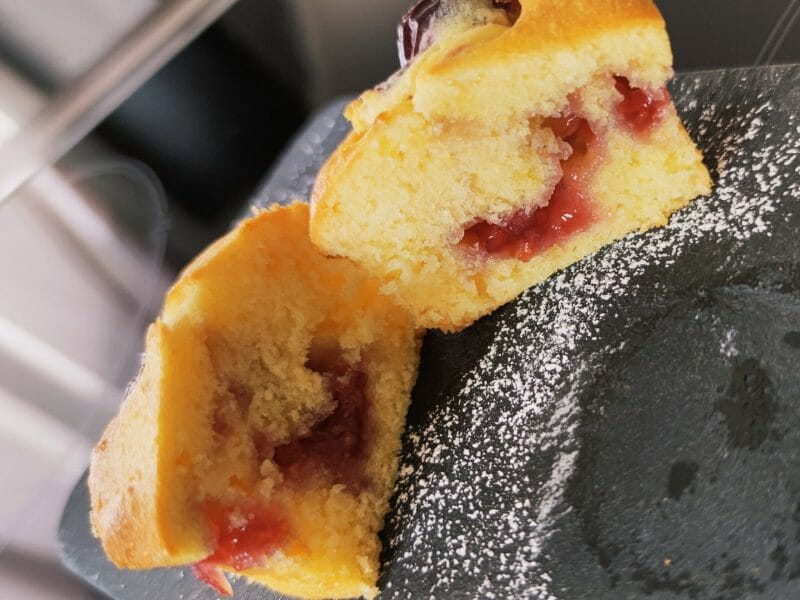 Cliquez pour zoomer ! Muffins aux cerises Thermomix par titeritale