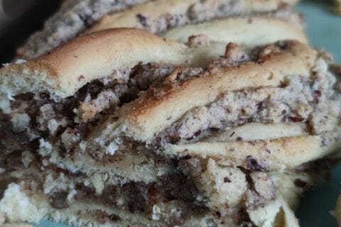 Cliquez pour zoomer ! Brioche tressée aux noisettes Thermomix par titeritale