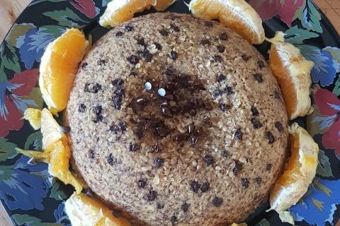 Cliquez pour zoomer ! Bowl cake banane et pépites de chocolat Thermomix par mimi0358