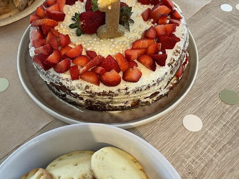Cliquez pour zoomer ! Shortcake aux fraises Thermomix par caro_06
