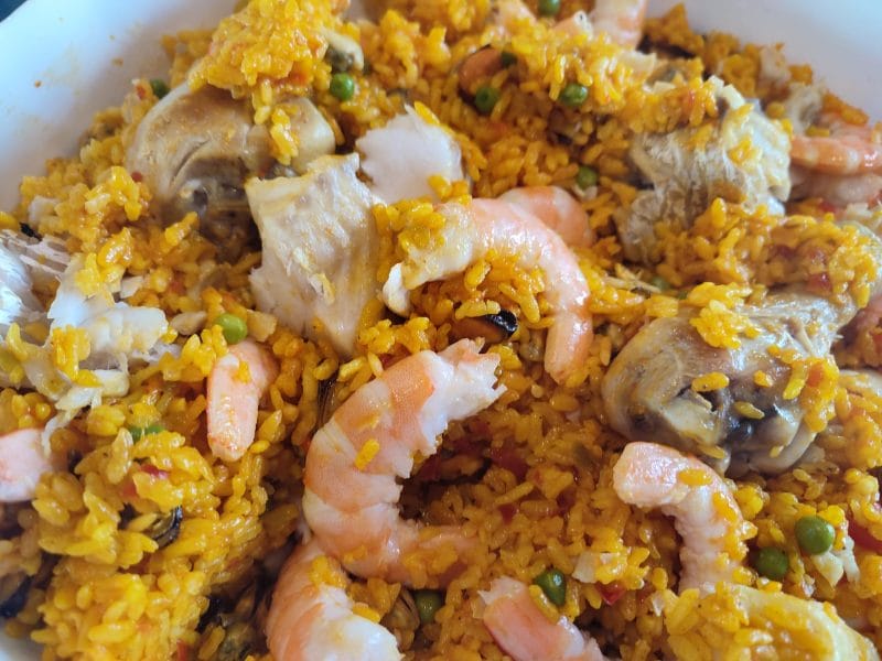 Cliquez pour zoomer ! Paella Thermomix par fannotte1